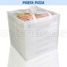 BORSA SHOPPER SPESA PORTA PIZZA IN TNT CM 36X36X37